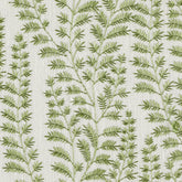 Saint Collette June—Green and Grey Leaves Pattern Fabric— Sold by The Yard—54" Inches Wide—Nationwide Shipping